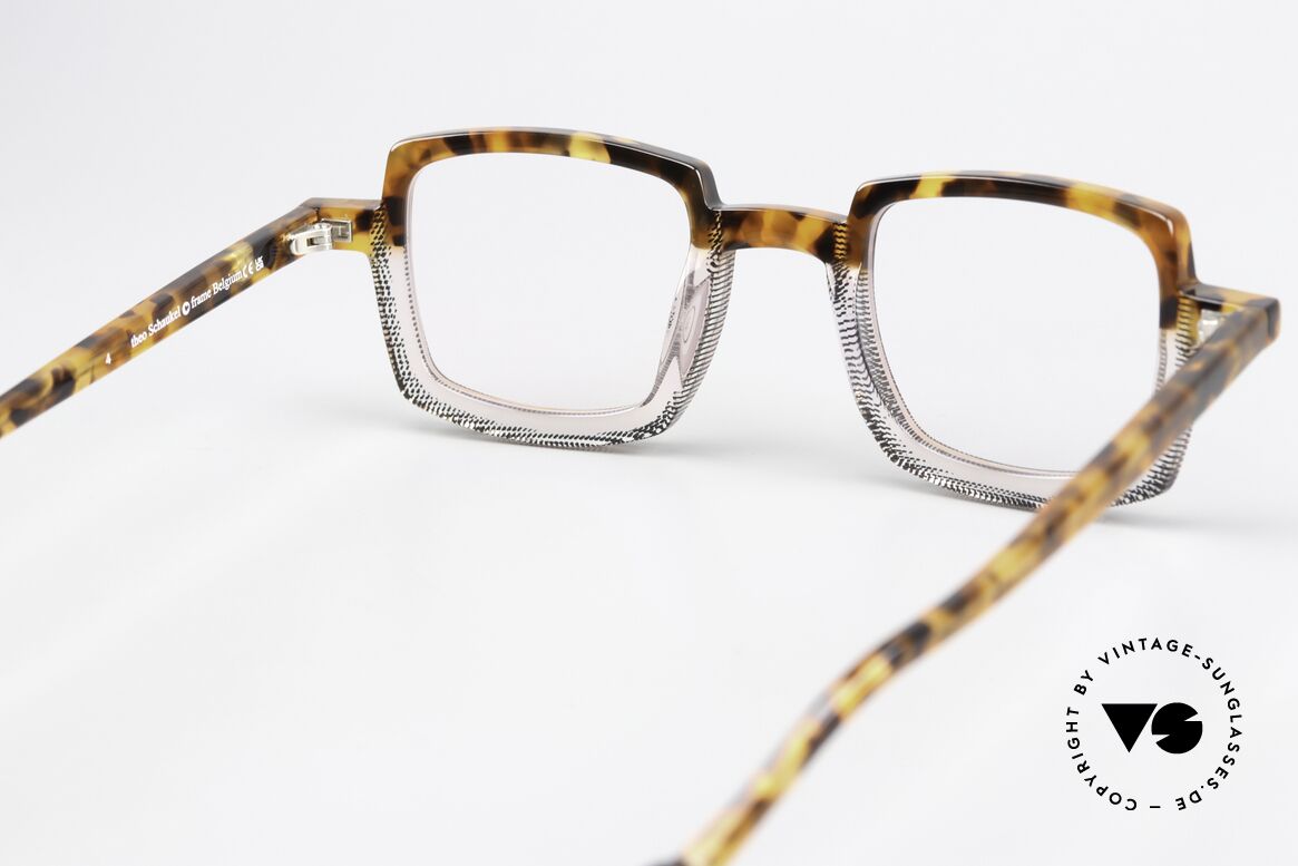 Theo Belgium Schaukel Square Acetate Frame Unisex, Size: medium, Made for Men and Women