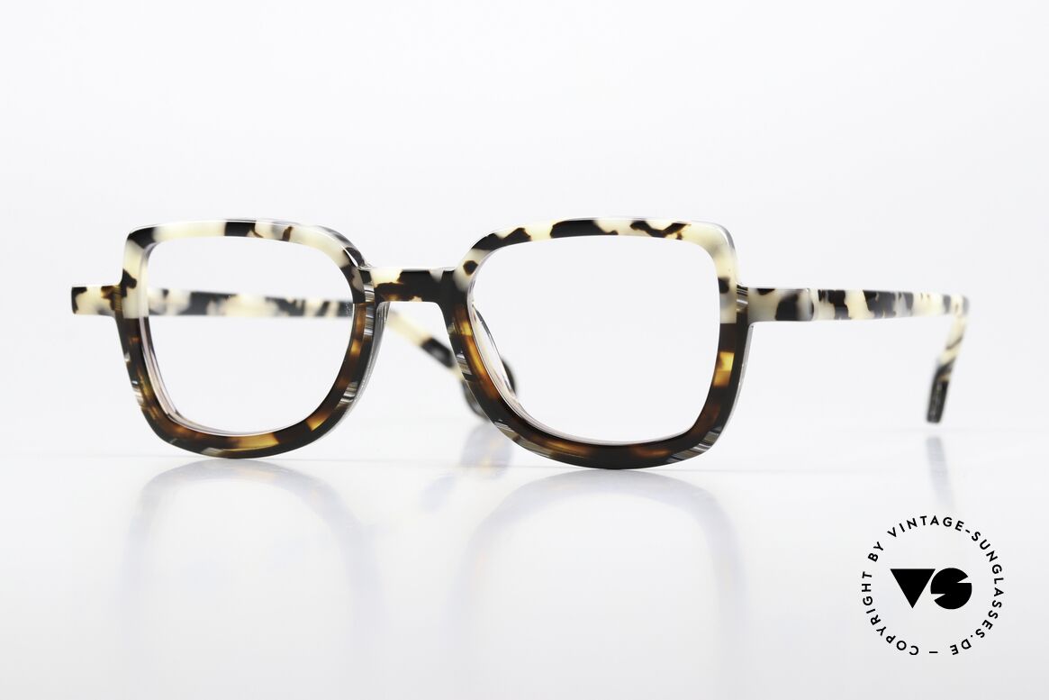 Theo Belgium Schommel Patterned Acetate Frame, interesting THEO Belgium designer eyeglasses, Made for Men and Women
