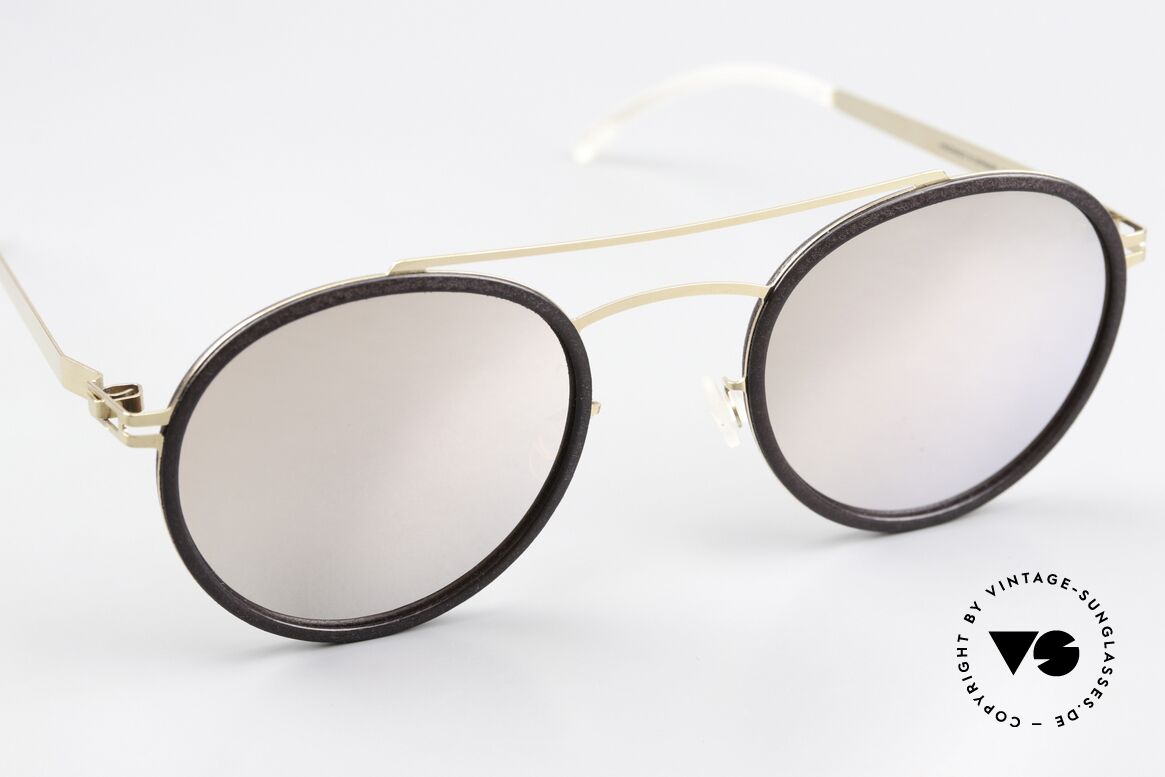 Mykita Mylon Hay Mirrored Sunglasses Panto, unworn model from 2015-2016 with packaging, Made for Men and Women