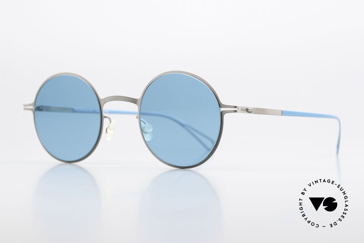 Mykita Brenda Design Bernhard Willhelm, minimalist-avant-garde sunglasses (ROUND shape), Made for Men and Women