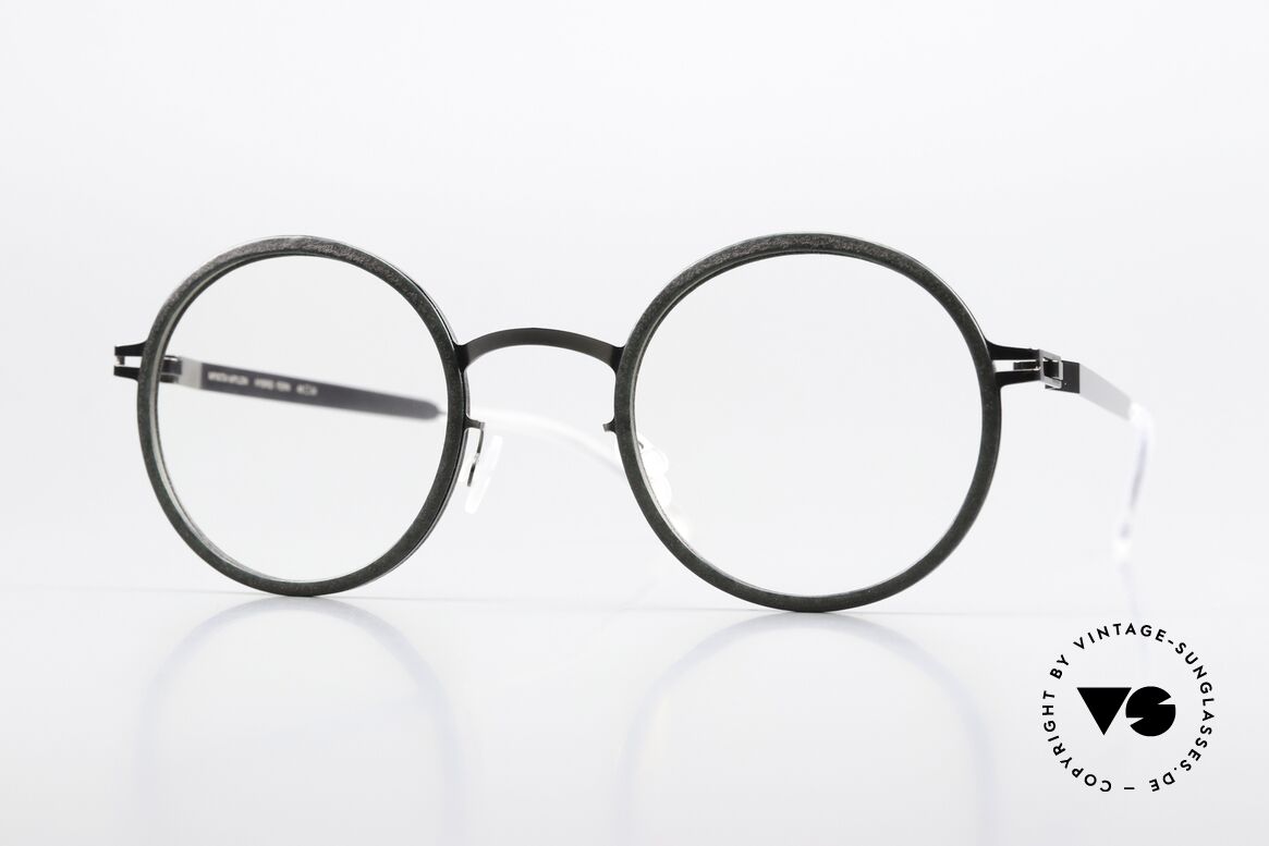 Mykita Mylon Fern Round Designer Eyewear, MYKITA Mylon HYBRID eyeglass-frame; Fern, Made for Men and Women