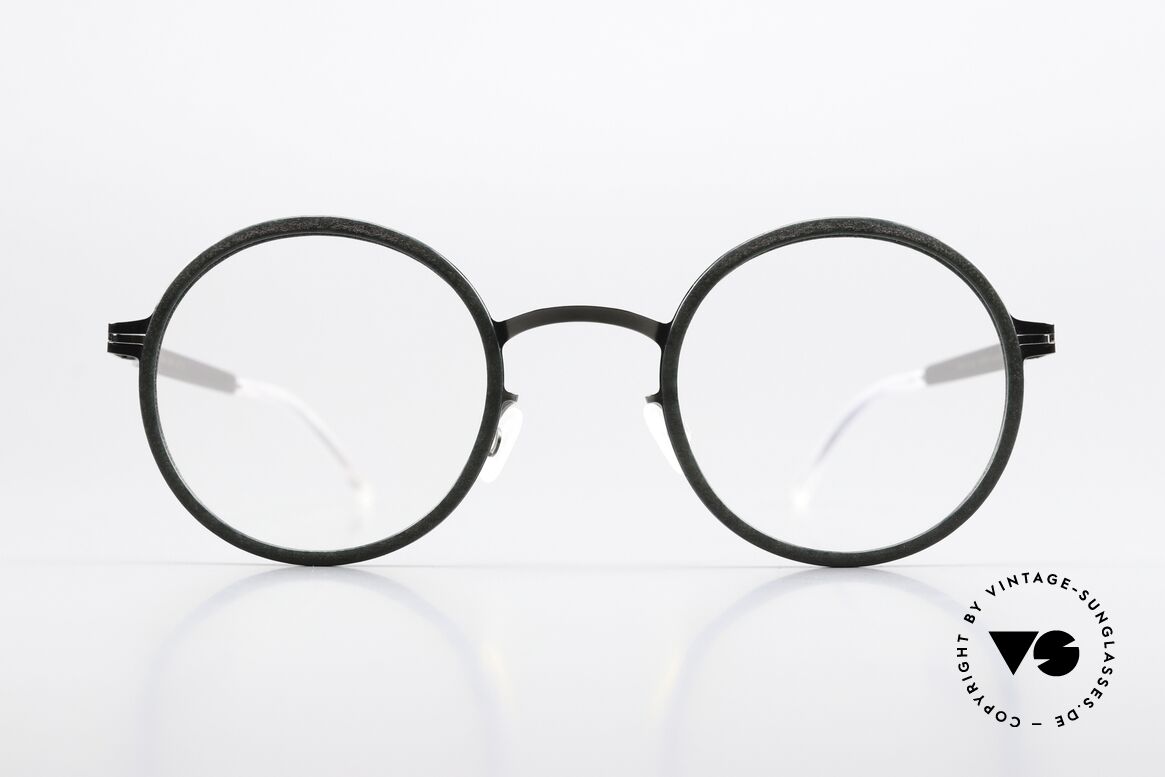 Mykita Mylon Fern Round Designer Eyewear, round eyewear design; size 46-24, color 308, Made for Men and Women