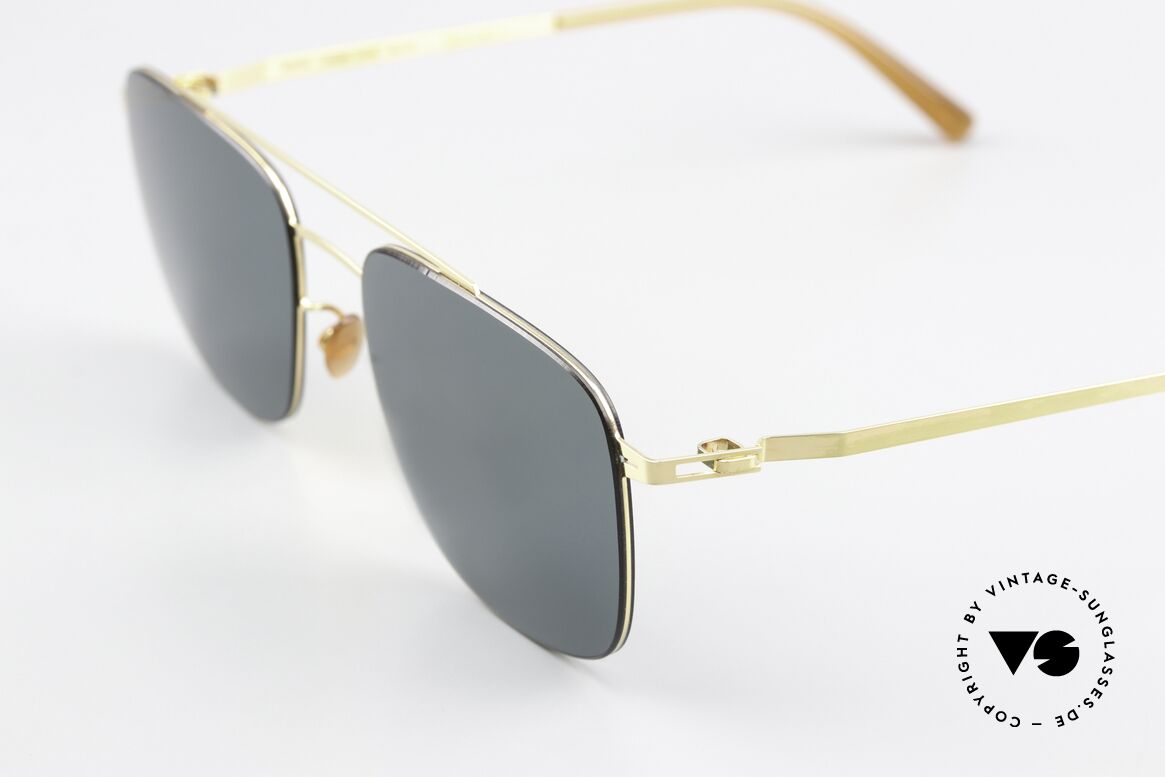 Mykita Yuuto Square Sunglasses Gold, well-known top quality handmade in Germany, Berlin, Made for Men