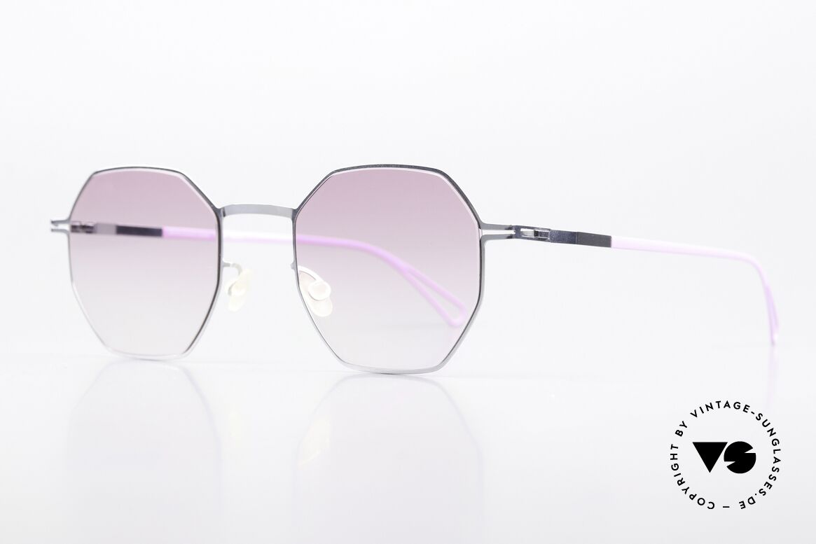 Mykita Walsh Design Bernhard Willhelm, minimalist-avant-garde sunglasses (octagonal shape), Made for Men and Women