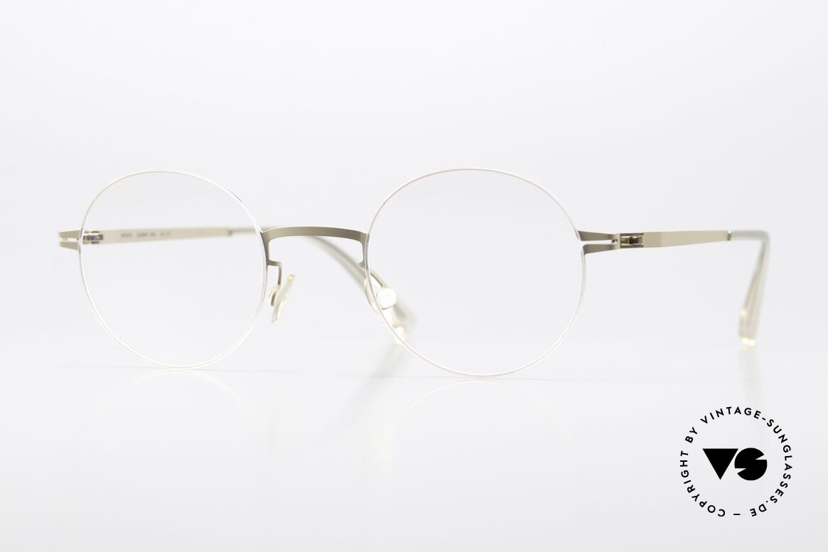 Mykita Sho Round Frame Metal Unisex, Mykita eyeglasses, model SHO in size 43-22, col 360, Made for Men and Women
