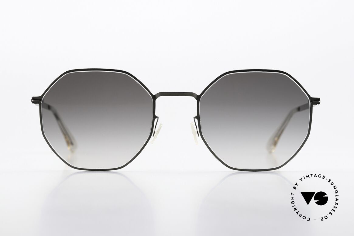 Mykita Studio 7.2 2019's Design Project Frame, color 232: Shiny Graphite / Grey Gradient Lens, Made for Men and Women