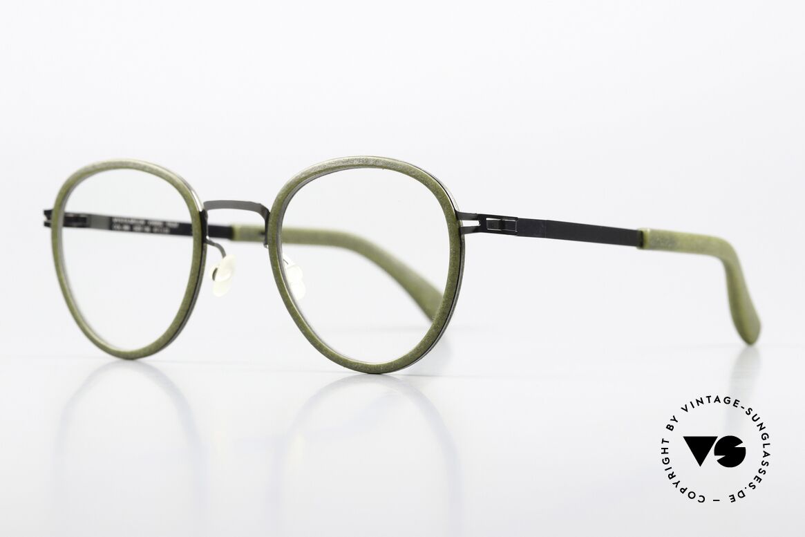 Mykita Mylon Palm Frame Khaki / Shiny Graphite, 'made in Germany' eyewear for connoisseurs, Made for Men and Women