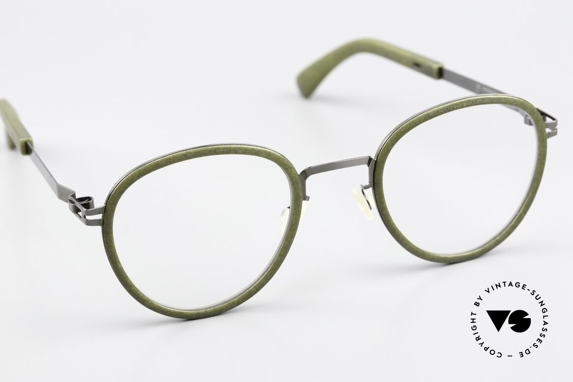 Mykita Mylon Palm Frame Khaki / Shiny Graphite, unworn model from 2017-2020 with packaging, Made for Men and Women