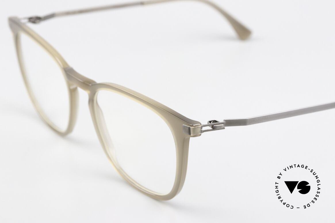 Mykita Eska Berlin Designer Frame 2013, timeless color code is called: 'Taupe / Shiny Graphite', Made for Men and Women
