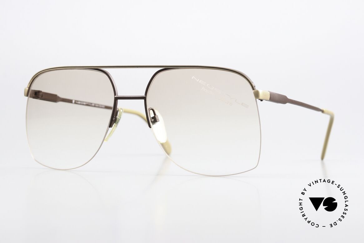 Neostyle Jet 8 Vintage 70's Nylor Frame, striking Neostyle eyeglass-frame from the 1970's, Made for Men