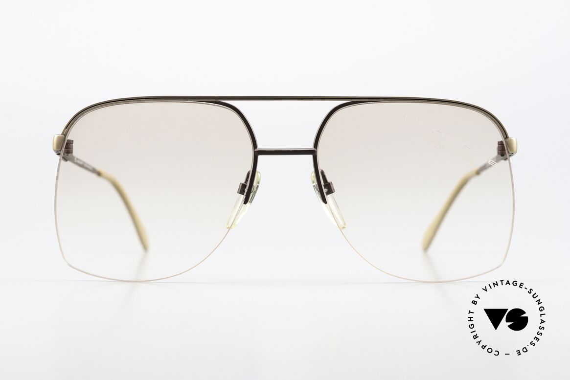 Neostyle Jet 8 Vintage 70's Nylor Frame, lenses are fixed with a nylor thread (half frame), Made for Men