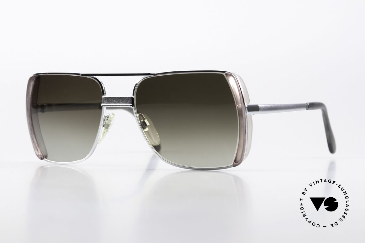 Neostyle Office 10 Square 1970's Sunglasses, Neostyle sunglasses, Office 10, size 52/18, col. 828, Made for Men