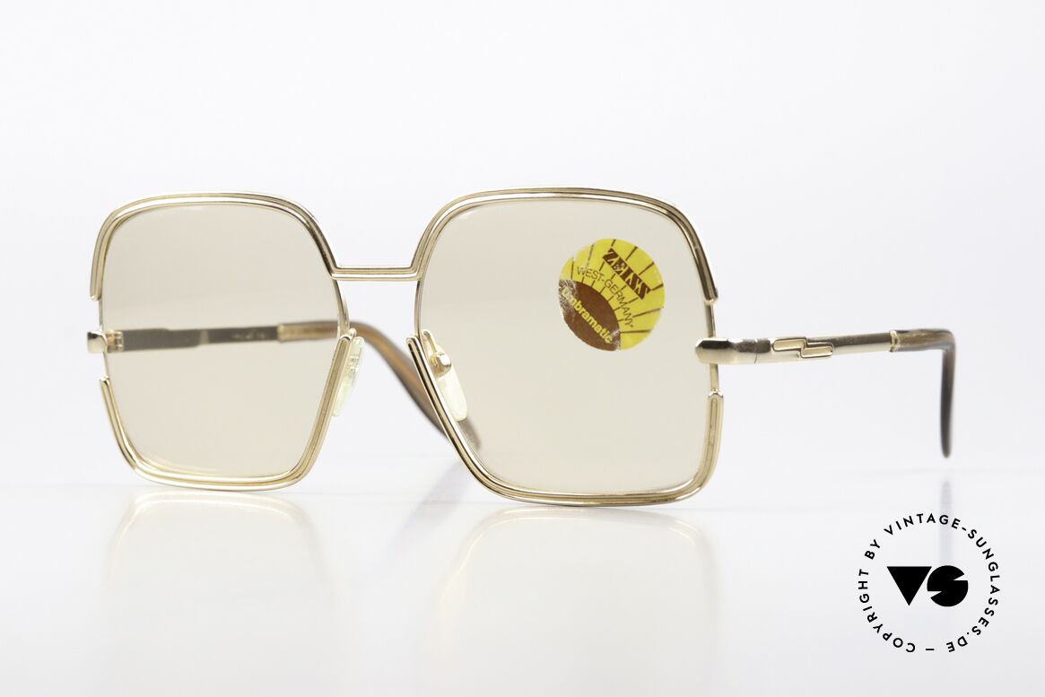 Zeiss 421 Changeable Lenses 1970's, old 1970's Zeiss vintage sunglasses, monolithic shades, Made for Women