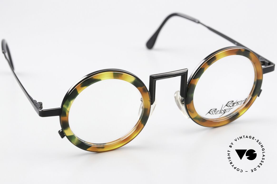 Robert Rüdger 240 Insider Vintage Eyeglasses, NO RETRO EYEWEAR; an old ORIGINAL from 1990!, Made for Men and Women