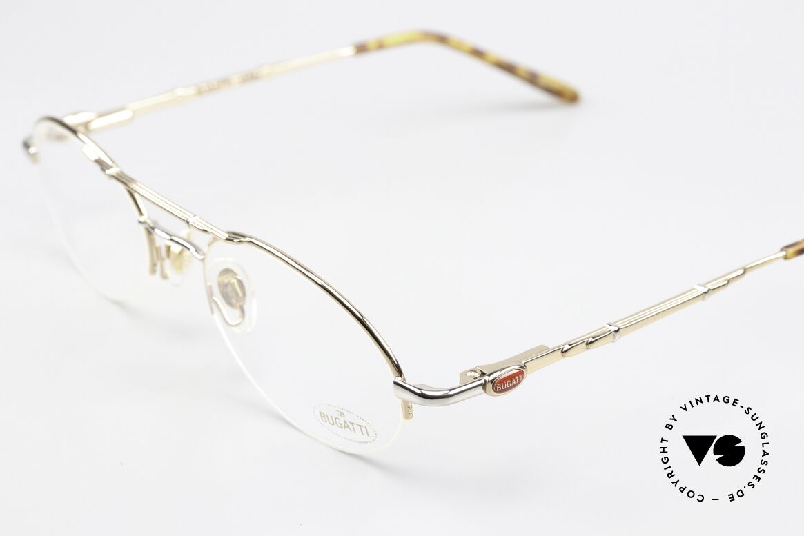 Bugatti 10594 90's Frame Nylor Thread, top-notch quality, made in France, size 53/20, Made for Men