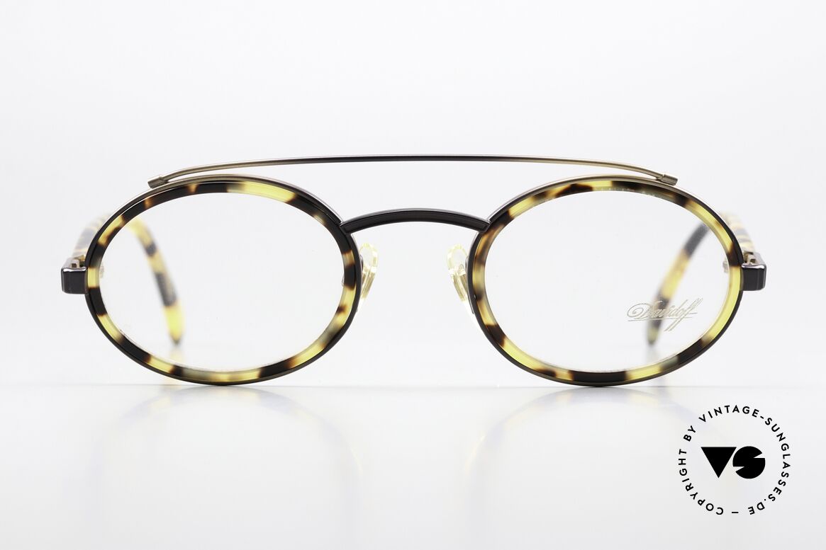Davidoff 305 Oval Men's Frame 1990's, down-to-earth handicraft of an old era; true VINTAGE!, Made for Men