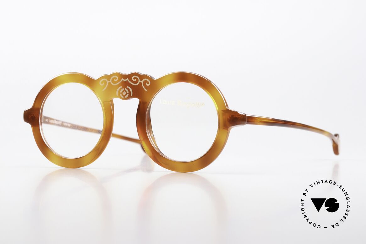 Laura Biagiotti V93 Shangai True Vintage 70's Frame, lovely vintage ladies eyeglasses by Laura Biagiotti, Made for Women