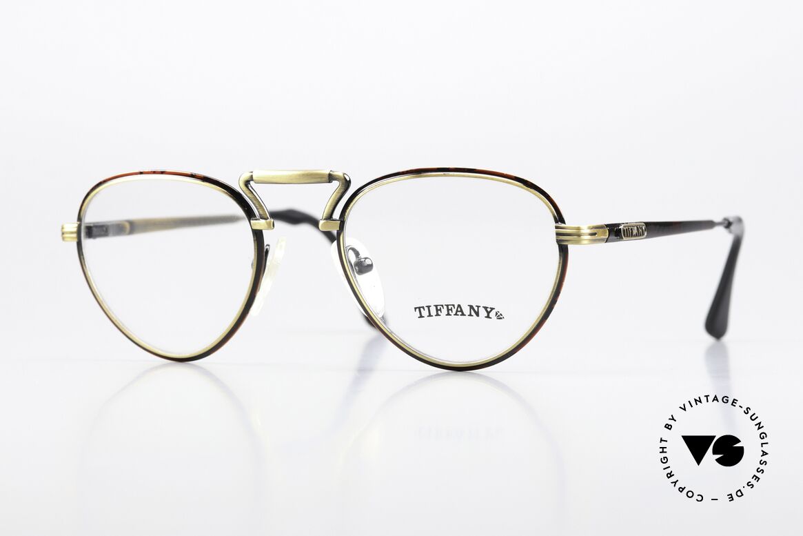 Tiffany T19 Ladies Eye-Catcher Glasses, amazing Tiffany vintage 90's designer eyeglass-frame, Made for Women