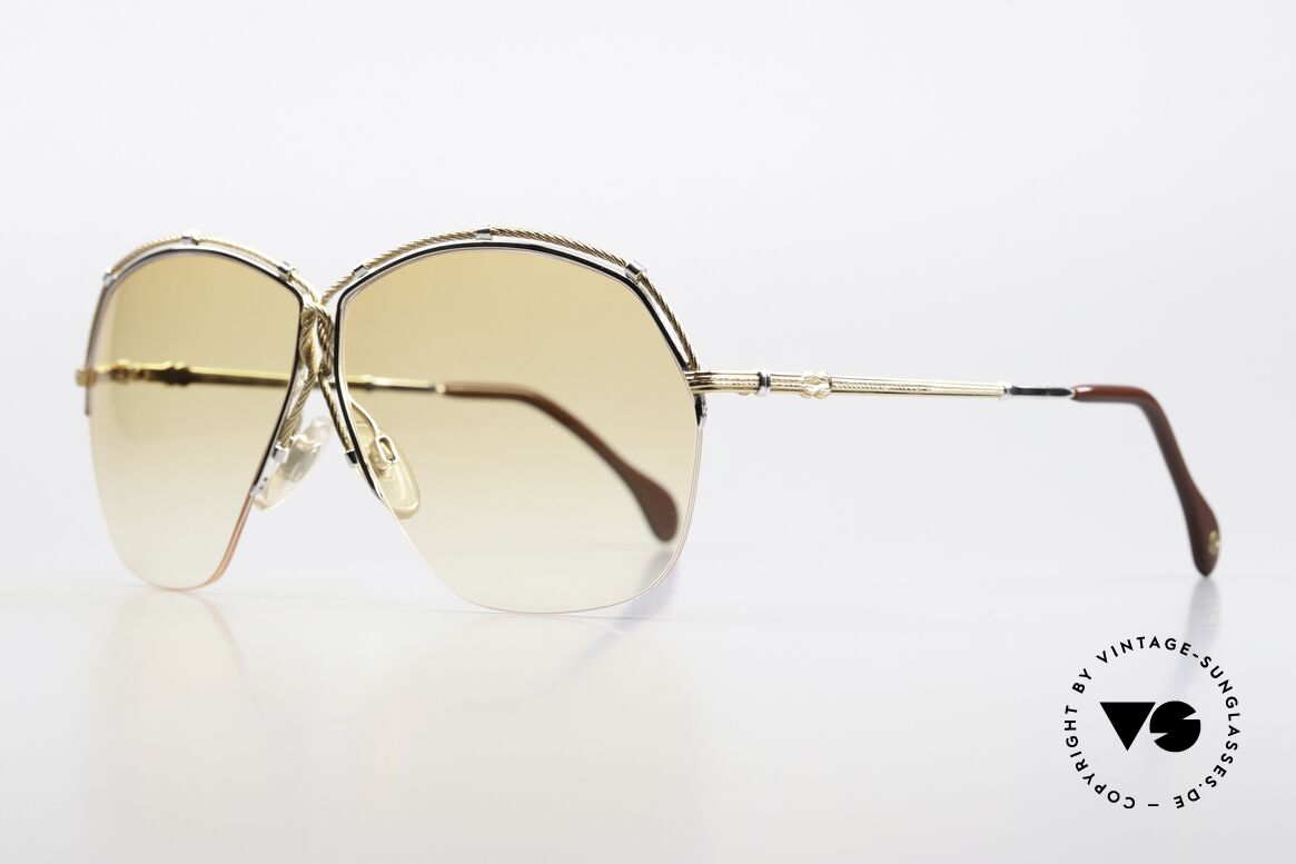 Zollitsch LUV 902 Maritim Sailing Sunglasses, rope frame (distinctive sailer knot) with serial number, Made for Men and Women
