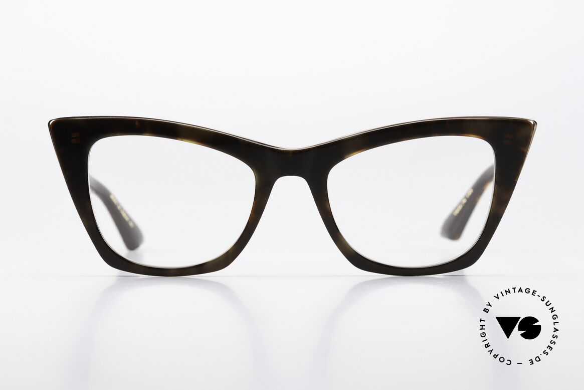 DITA Showgoer Designer Frame Cateye Style, grandiose acetate frame with titanium inlay; vertu!, Made for Women