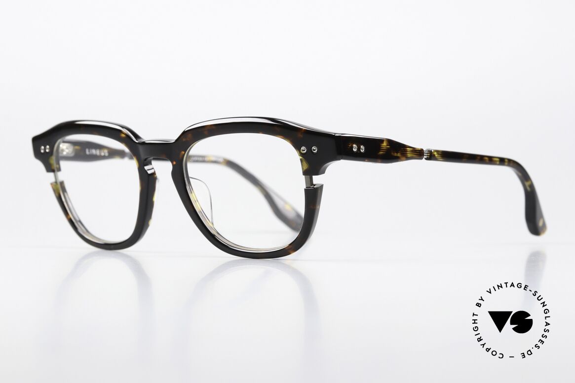 DITA Lineus Acetate Designer Glasses, elegant striking frame design in size 49/21, 145mm, Made for Men