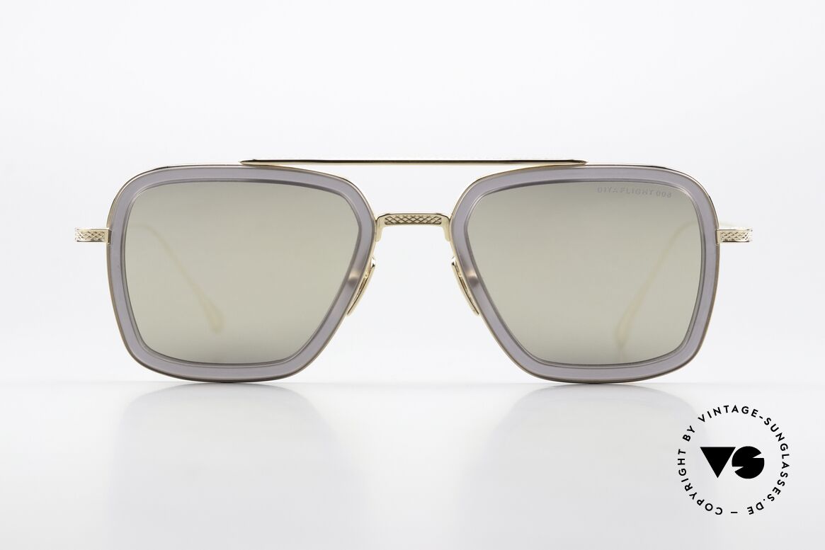 DITA Flight 006 Robert Downey Jr Sunglasses, worn by Robert Downey Jr (Ironman) in 'Infinity War, Made for Men