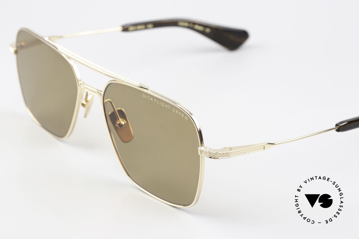 DITA Flight Seven Gold-Plated Titan Frame, outstanding quality & correspondingly comfortable, Made for Men