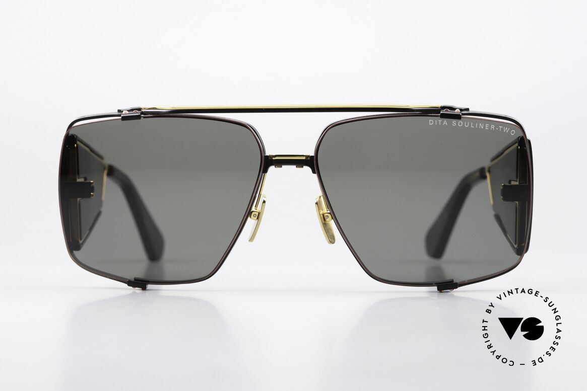 DITA Souliner Two Eye-Catcher Sunglasses, striking men's luxury sunglasses; top-notch quality, Made for Men