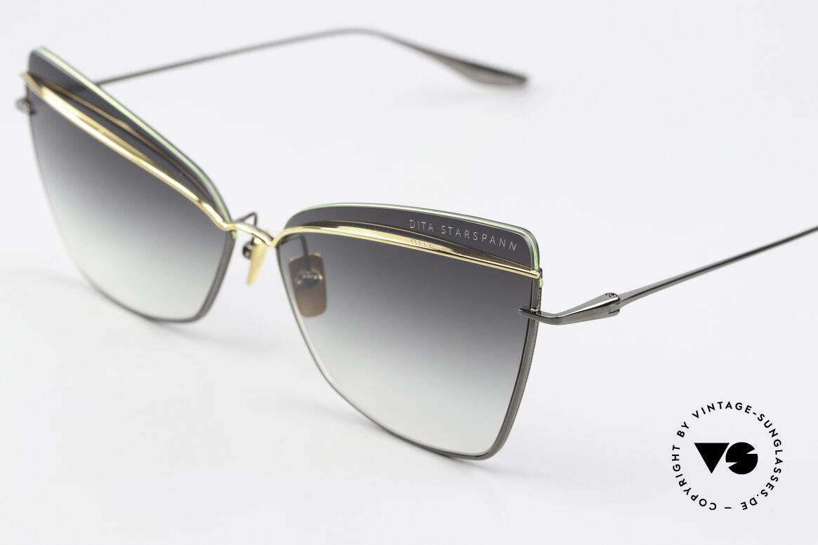 DITA Starspann Magical Cat-Eye Shades, beautiful gradient sun lenses for 100% UV protection, Made for Women