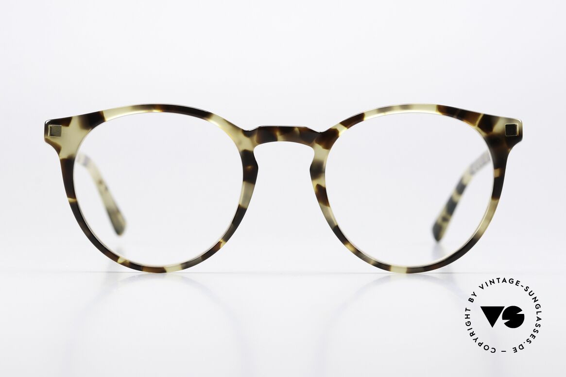Mykita Alfur Panto Frame Great Pattern, great color code 974 = Chocolate Chips / Glossy Gold, Made for Men and Women