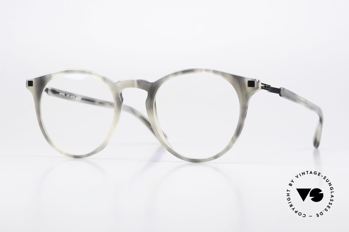 Mykita Alfur Grey Havana / Shiny Graphite, Mykita eyeglasses, model ALFUR, size 49-21, col 983, Made for Men and Women