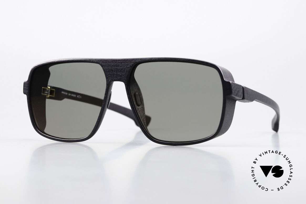 Mykita Mylon Daggoo Pitch Black Lightgold Flash, Mykita Mylon sunglasses, square, DAGGOO, Made for Men