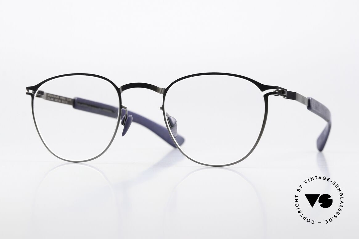 Mykita Mylon Clove Shiny Graphite / Navy Blue, Mykita Mylon HYBRID eyeglass-frame; Clove, Made for Men and Women