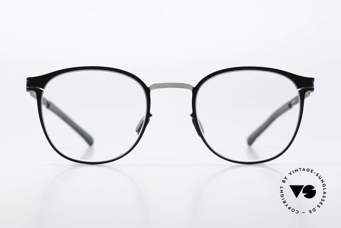Mykita Ellery Panto Frame Silver Black, from the Decades collection (made from 2015-2016), Made for Men and Women