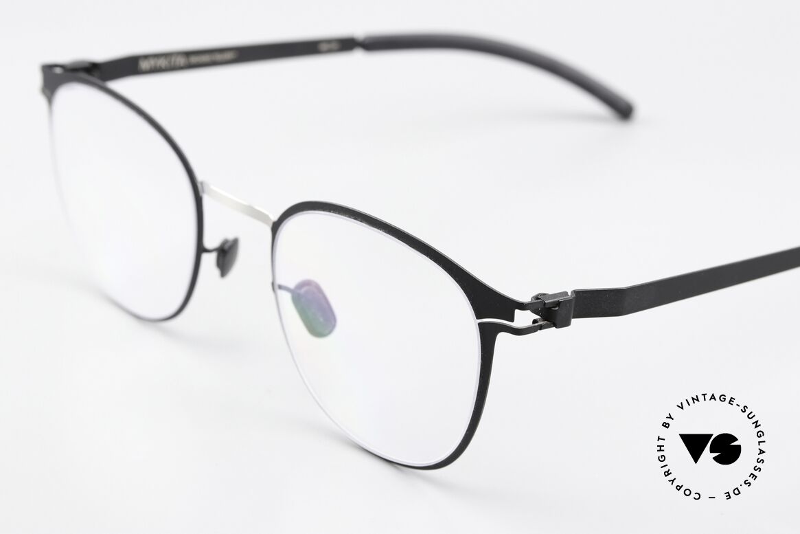 Mykita Ellery Panto Frame Silver Black, well-known top quality (handmade in Germany, Berlin), Made for Men and Women