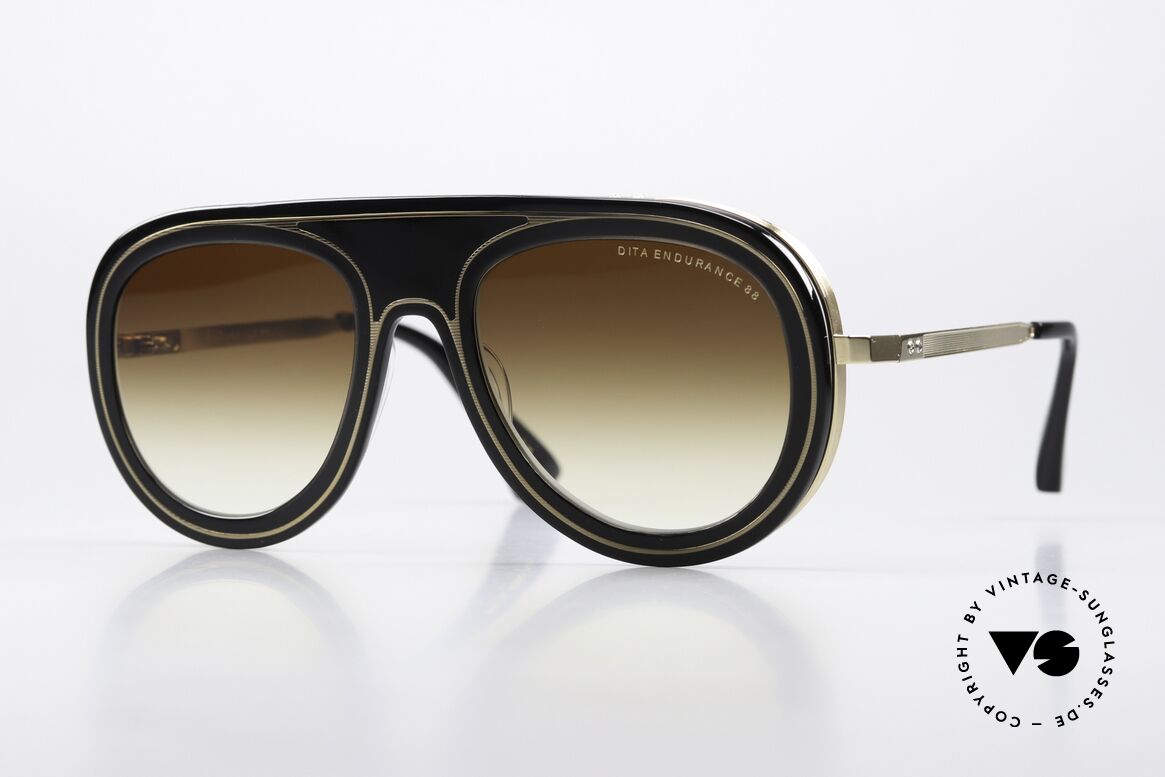 DITA Endurance 88 Luxury Racing Sunglasses, DITA Endurance 88, DTS107-55-01, size 55/22, 140, Made for Men