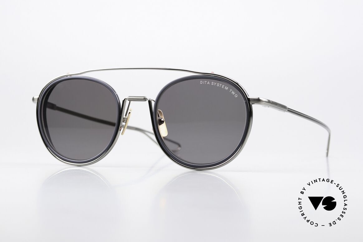 DITA System Two Connoisseurs Luxury Shades, DITA System-Two glasses, DTS115-51-01-PLD-MID, Made for Men