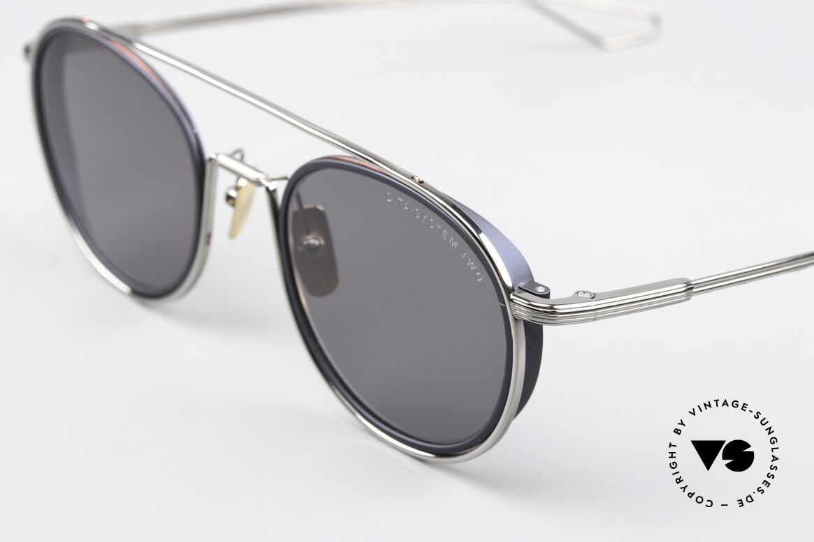 DITA System Two Connoisseurs Luxury Shades, non-reflecting sun lenses (for 100% UV protection), Made for Men