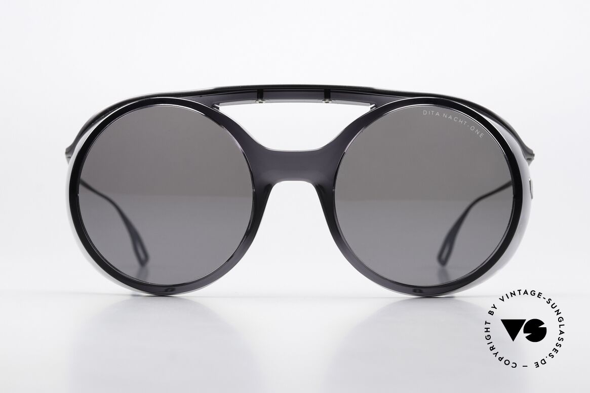 DITA Nacht One Steampunk Designer Shades, steampunk style unisex sunglasses; EYE-CATCHER, Made for Men and Women