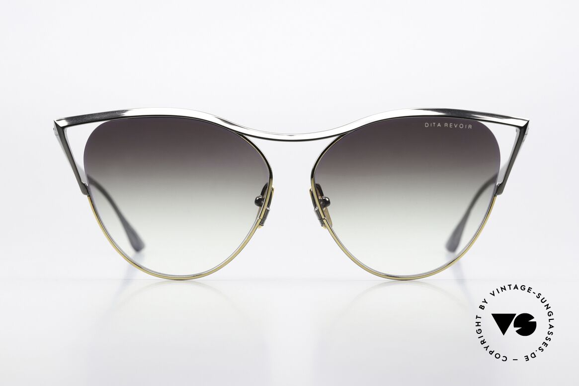 DITA Revoir Magical Cat-Eye Shades, a grandiose oversized design; feminine and elegant, Made for Women