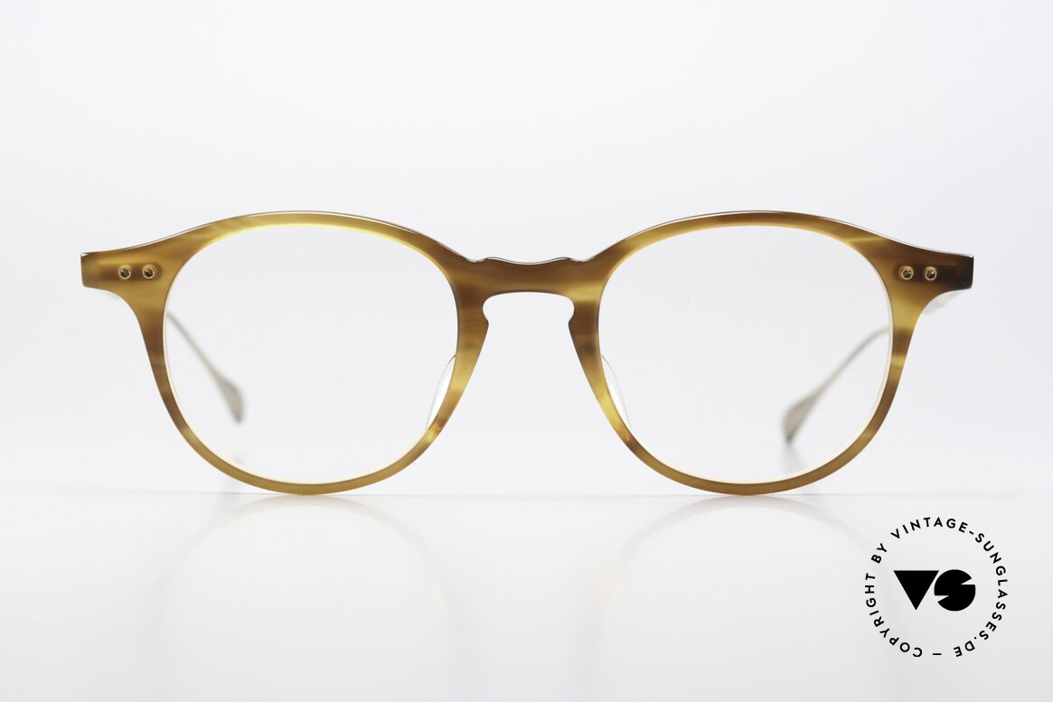 DITA Ash Panto Designer Frame 47mm, unisex glasses; titanium and acetate combination, Made for Men and Women
