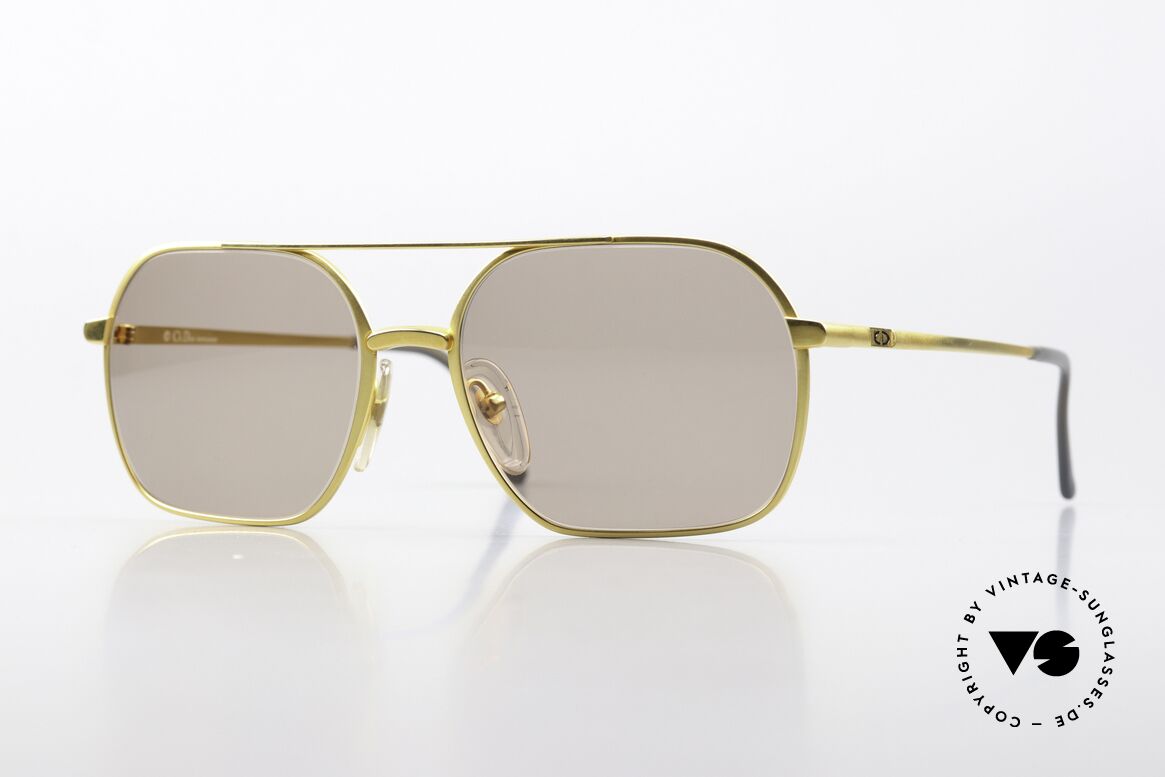 Christian Dior 2364 80's Men's Glasses Titanium, luxury men's glasses by Christian Dior from 1987, Made for Men