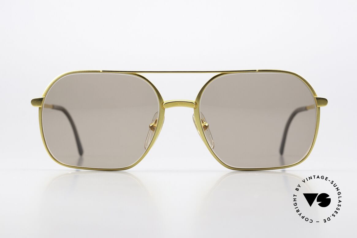 Christian Dior 2364 80's Men's Glasses Titanium, gold-plated titanium frame (matte yellow-gold), Made for Men