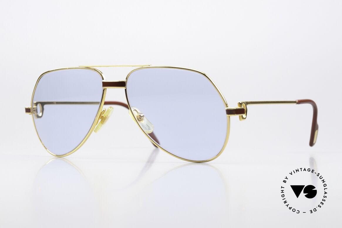 Cartier Vendome Laque - S Costly 80's Ratti Sun Lenses, Vendome = the most famous eyewear design by CARTIER, Made for Men and Women