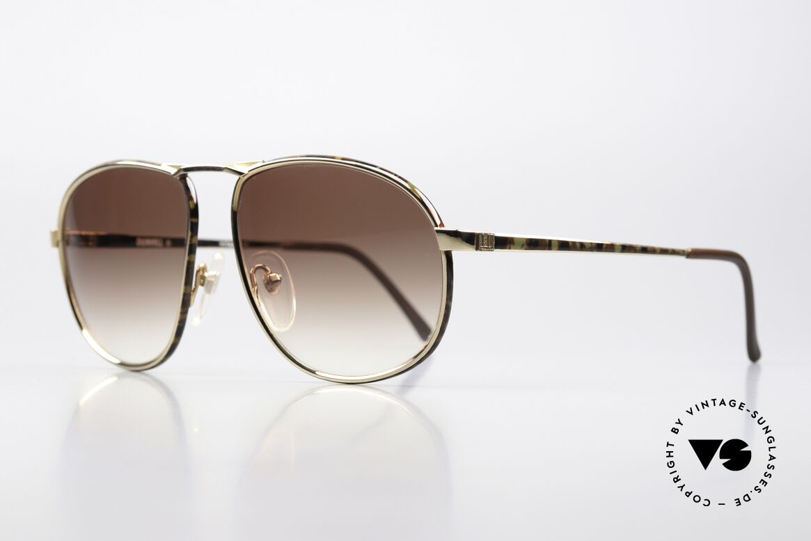 Dunhill 6051 Rare 80's Titanium Shades, hardgold-plated TITANIUM frame; hand made in Japan, Made for Men