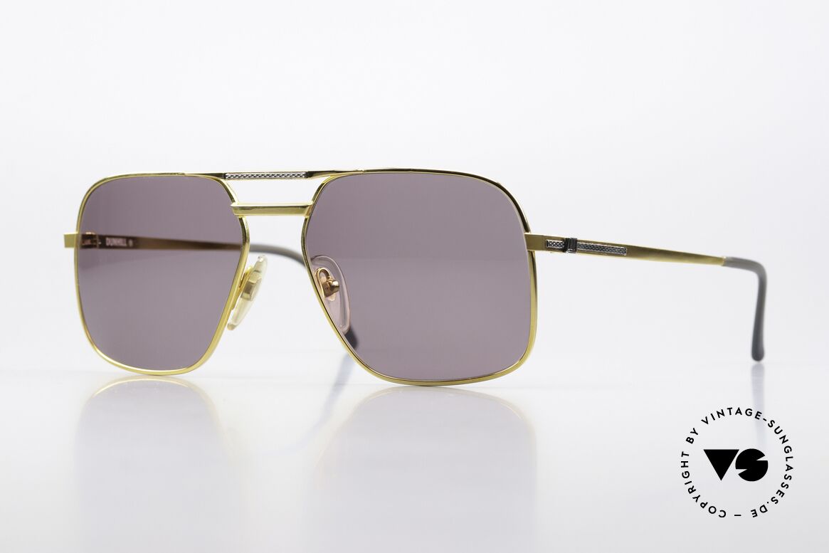 Dunhill 6050 Luxury Sunglasses Men 1988, noble DUNHILL vintage 90's sunglasses for gentlemen, Made for Men
