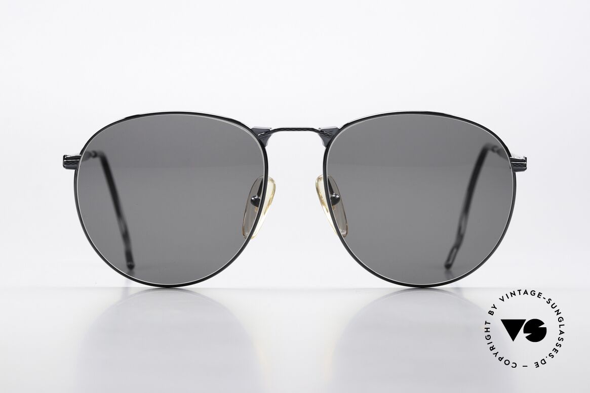 Dunhill 6044 Large 80's Panto Sunglasses, timeless, stylish Panto sunglass design from 1987, Made for Men