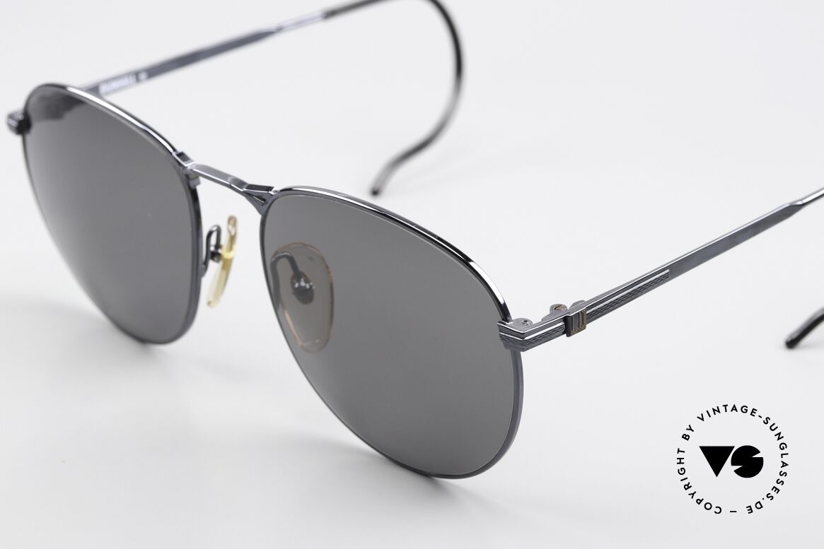 Dunhill 6044 Large 80's Panto Sunglasses, high-end quality; 'STEEL BLUE' luxury sunglasses!, Made for Men