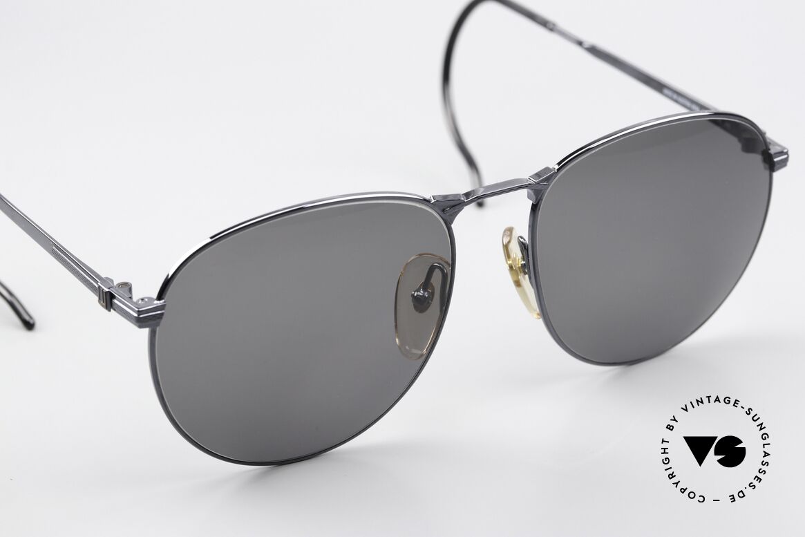 Dunhill 6044 Large 80's Panto Sunglasses, never worn (like all our rare vintage 80's Dunhill), Made for Men