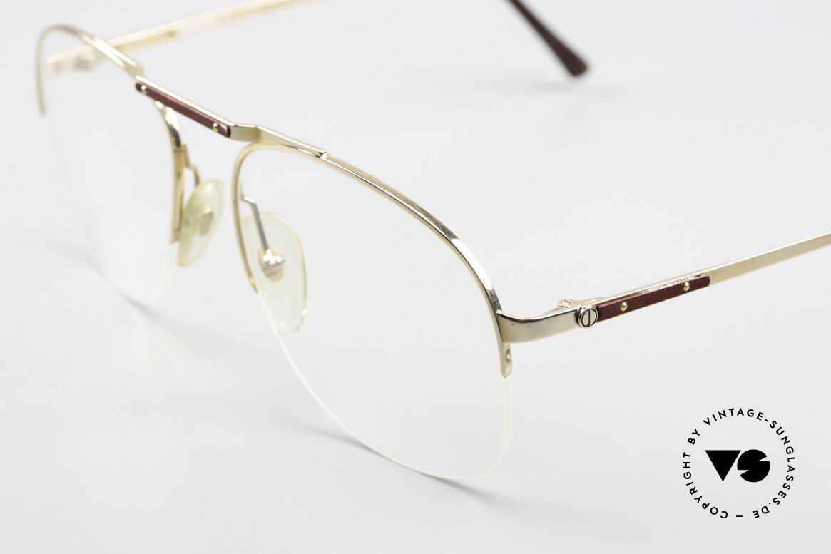 Dunhill 6022 Men's Glasses From 1984, semi rimless (lightweight and very pleasant to wear), Made for Men